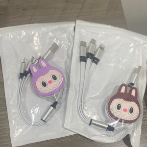 Cute  Multi-Charging Cables bundle